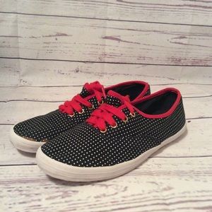 Tommy Hilfiger Women Sneakers Red White Blue Sz 8M